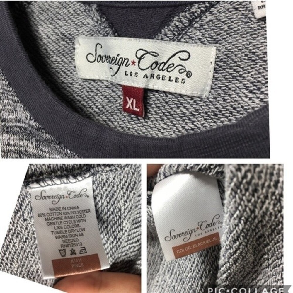 Sovereign Code Pines Heathered Raglan Sleeve Tee - Picture 6 of 8